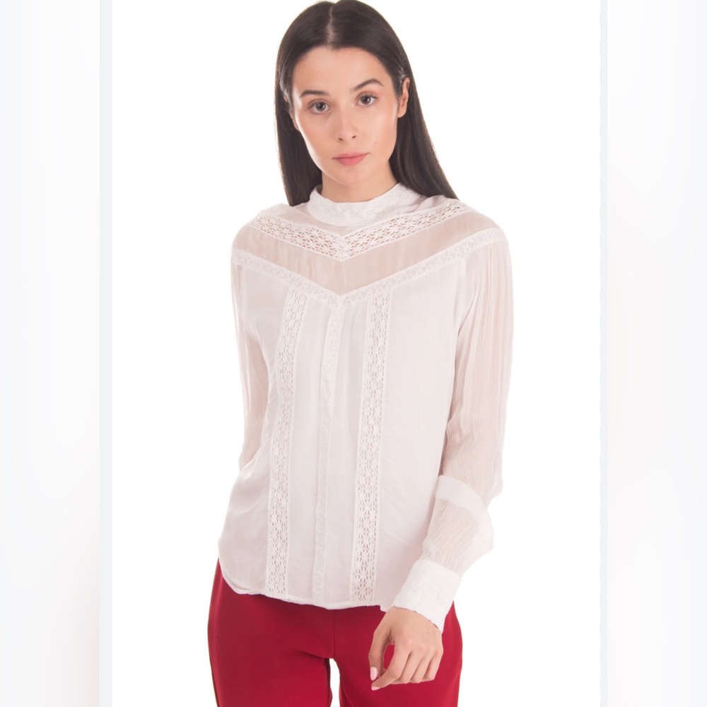 NWT Maje long sleeves blouse size 3